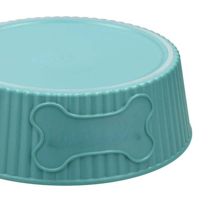 Large 7.5-Cup Woof Pet Bowl, Teal