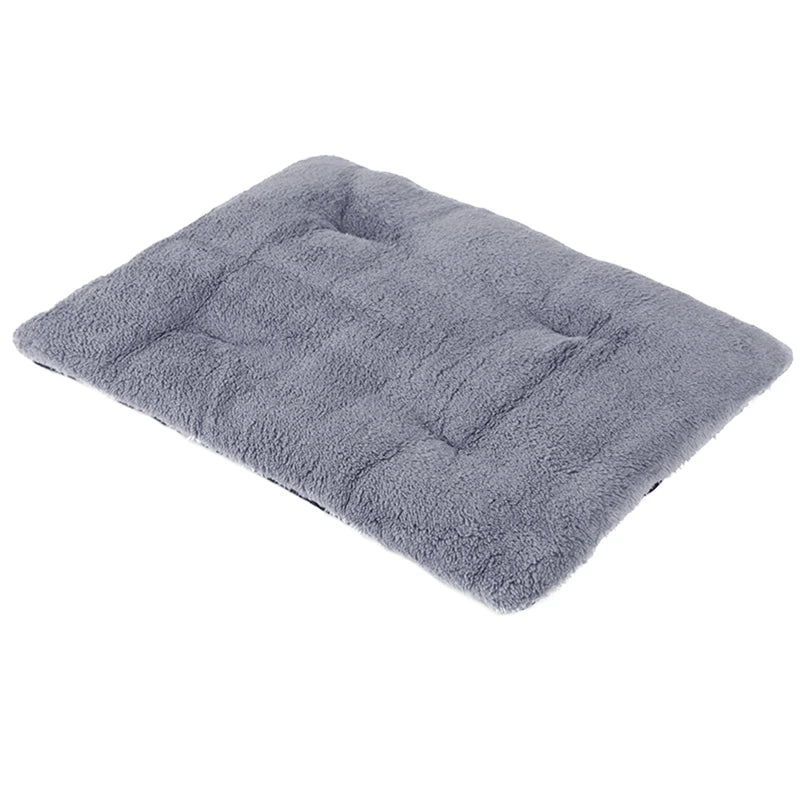 Dog Bed Short Plush Pet Heated Sleeping Mat Cats And Dogs Cute Pet Mat Blanket Thickened Sleeping Mat Small Large Dog Pet Suppli