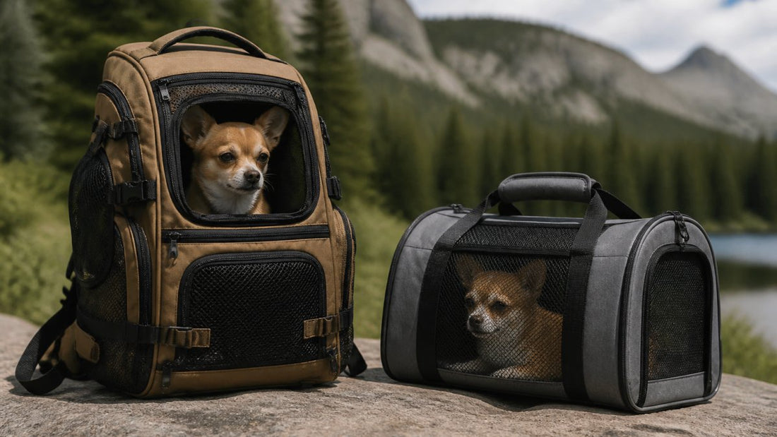 Dog Travel Backpack vs Carrier for Hiking