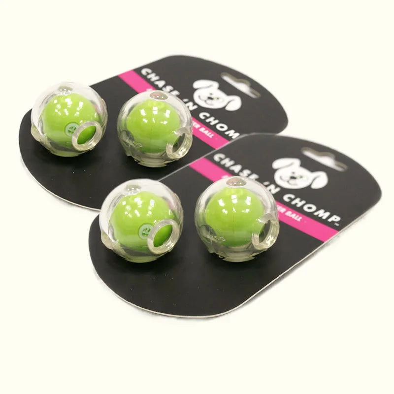 CAITEC Dog Squeaky Toys Mini Squeaking Ball Floatable Soft Springy for Tossing and Chasing Suitable for Mini or Small Dogs