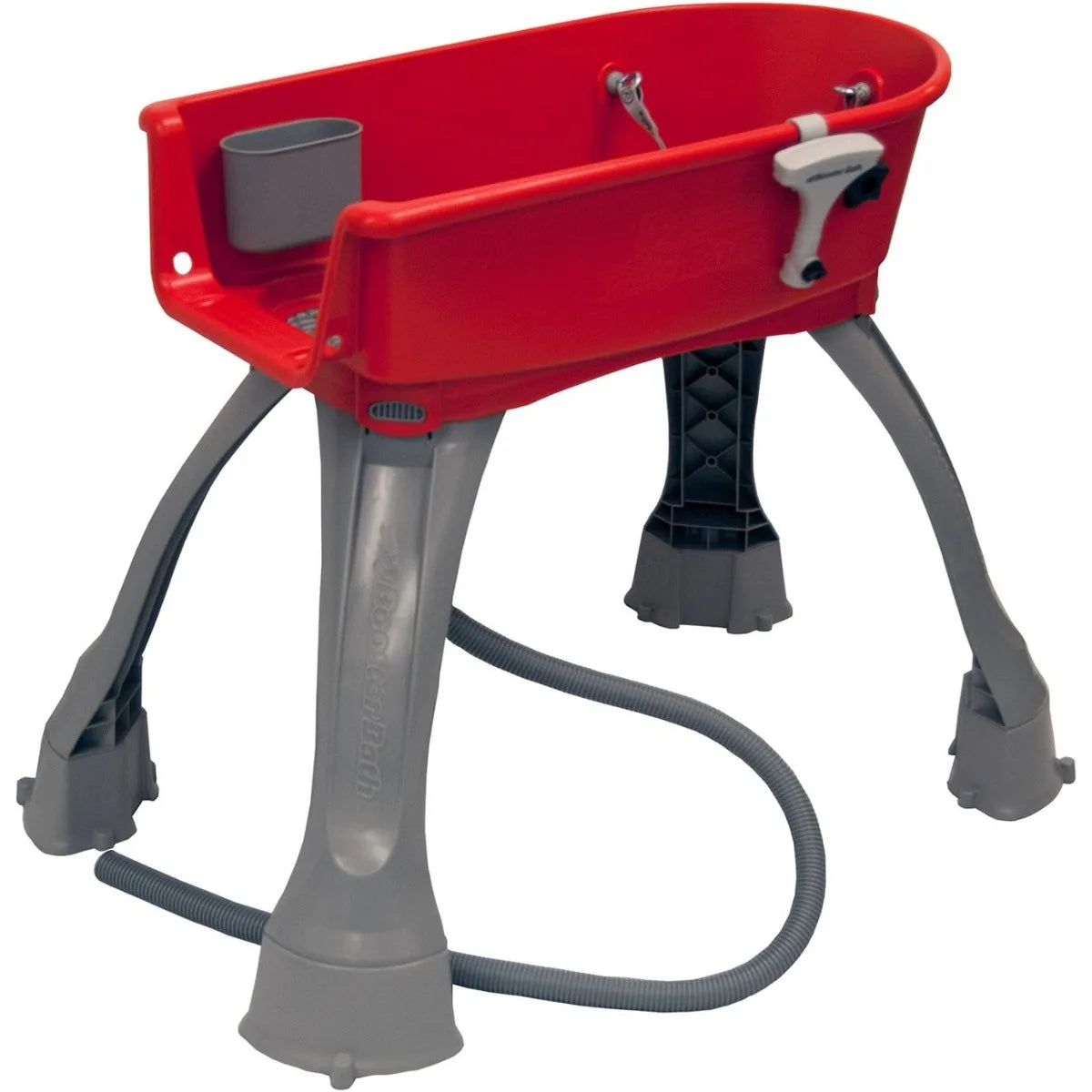 Medium Elevated Pet Bathing Station, Adjustable Height Dog Wash Tub for Easy Grooming