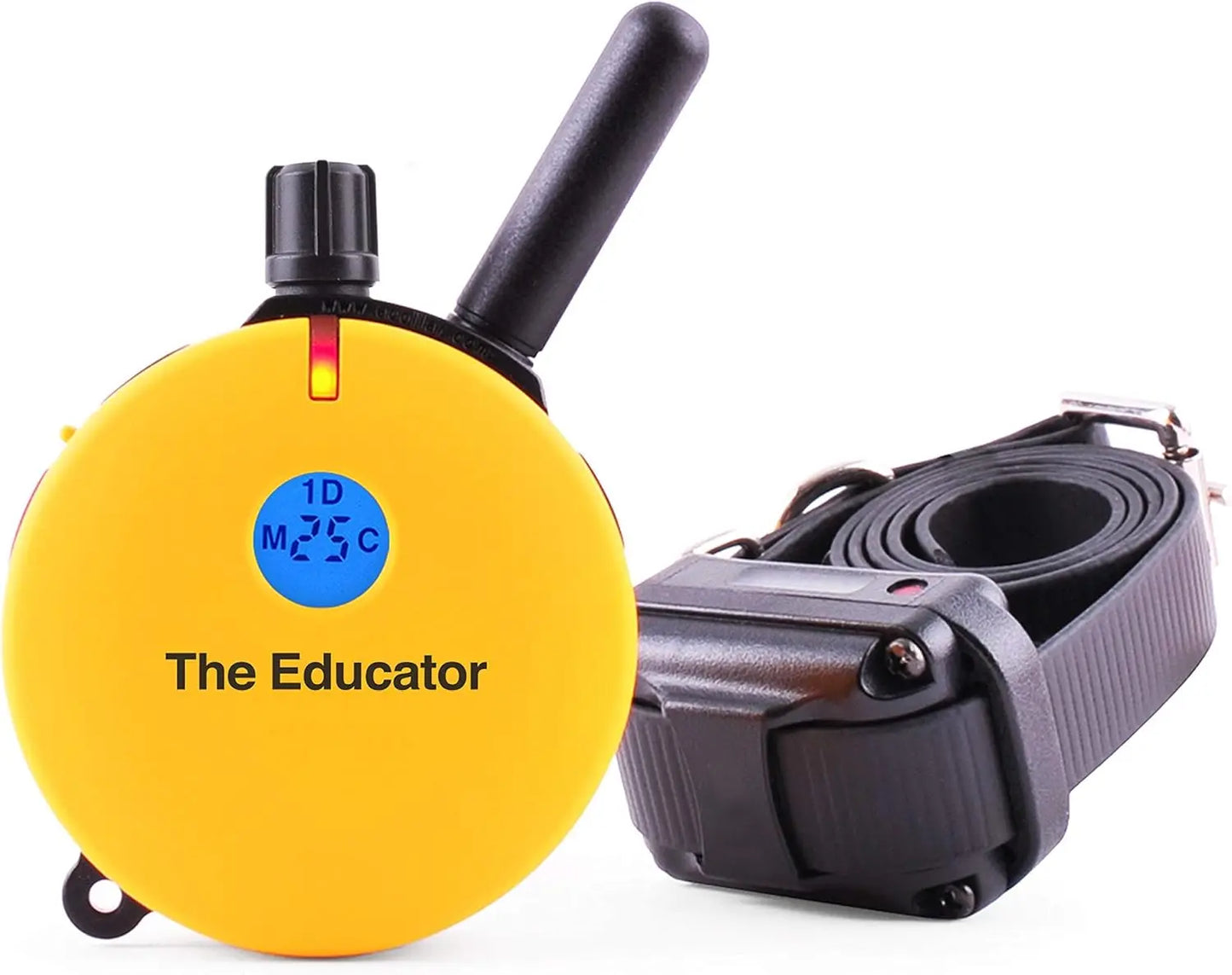 ET-400 E Collar for Dog Training with Remote - 3/4 Mile Range, Waterproof, 100 Blunt Stimulation Levels, Tone or Vibration Mode,