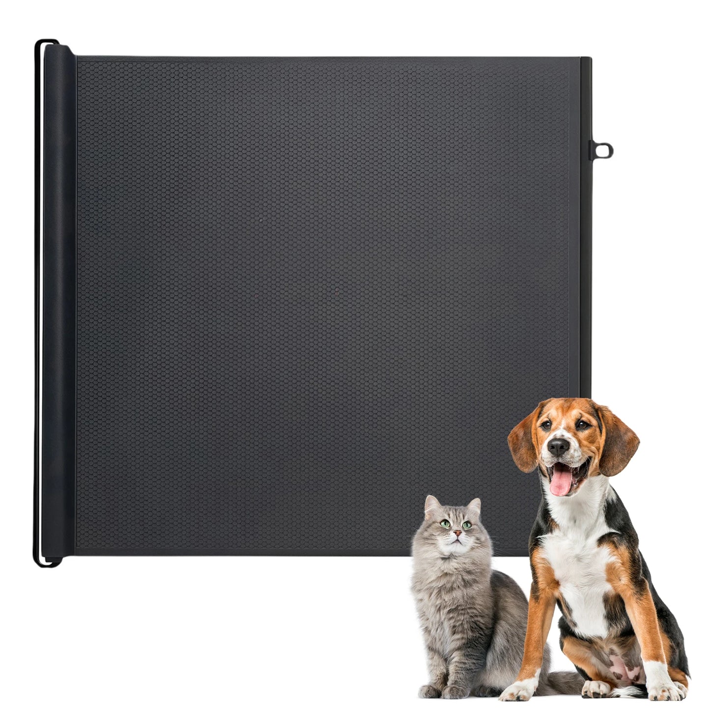 Automatic Retractable Cat Gate Particularly Convenient Training Tool Safety Enclosure Suitable for Puppy Pet Supplies