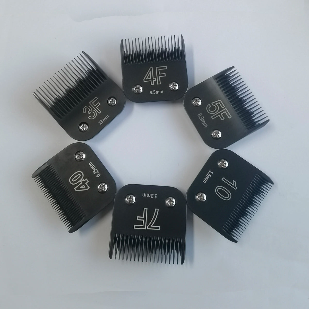 Sirreepet Professional Pet Clipper A5 Blade Black Color 3F/ 4F/ 5F/ 7F/ 10#/ 40#