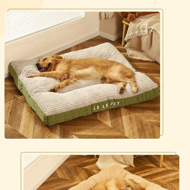 HOOPET Dogs Sleeping Bed Warm Soft Fleece Pet Blanket Detachable Cat Puppy Mat Cushion for Small Medium Large Dogs Pet Supplies