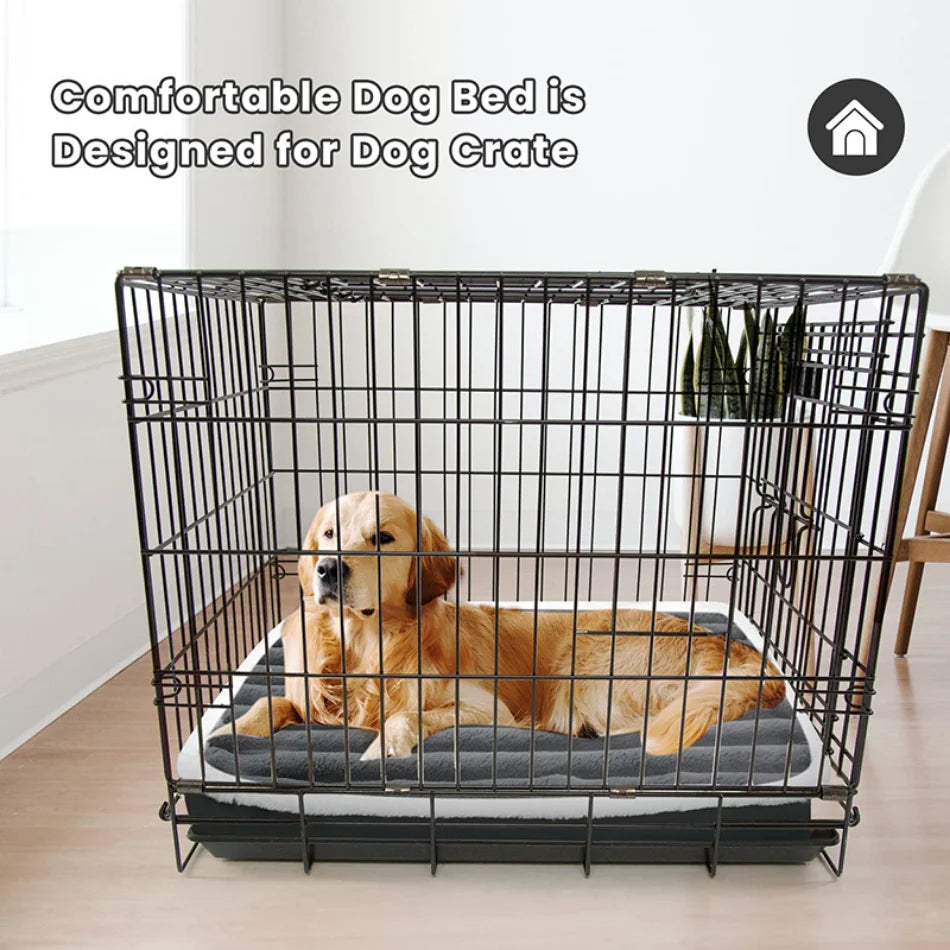 Dog Bed Mat with Zipper Remolvable Elastic Cat Bed for Dog Sleeping Mat Small Washable Cat Nest Pet Sofa Cushion for Medium Dog