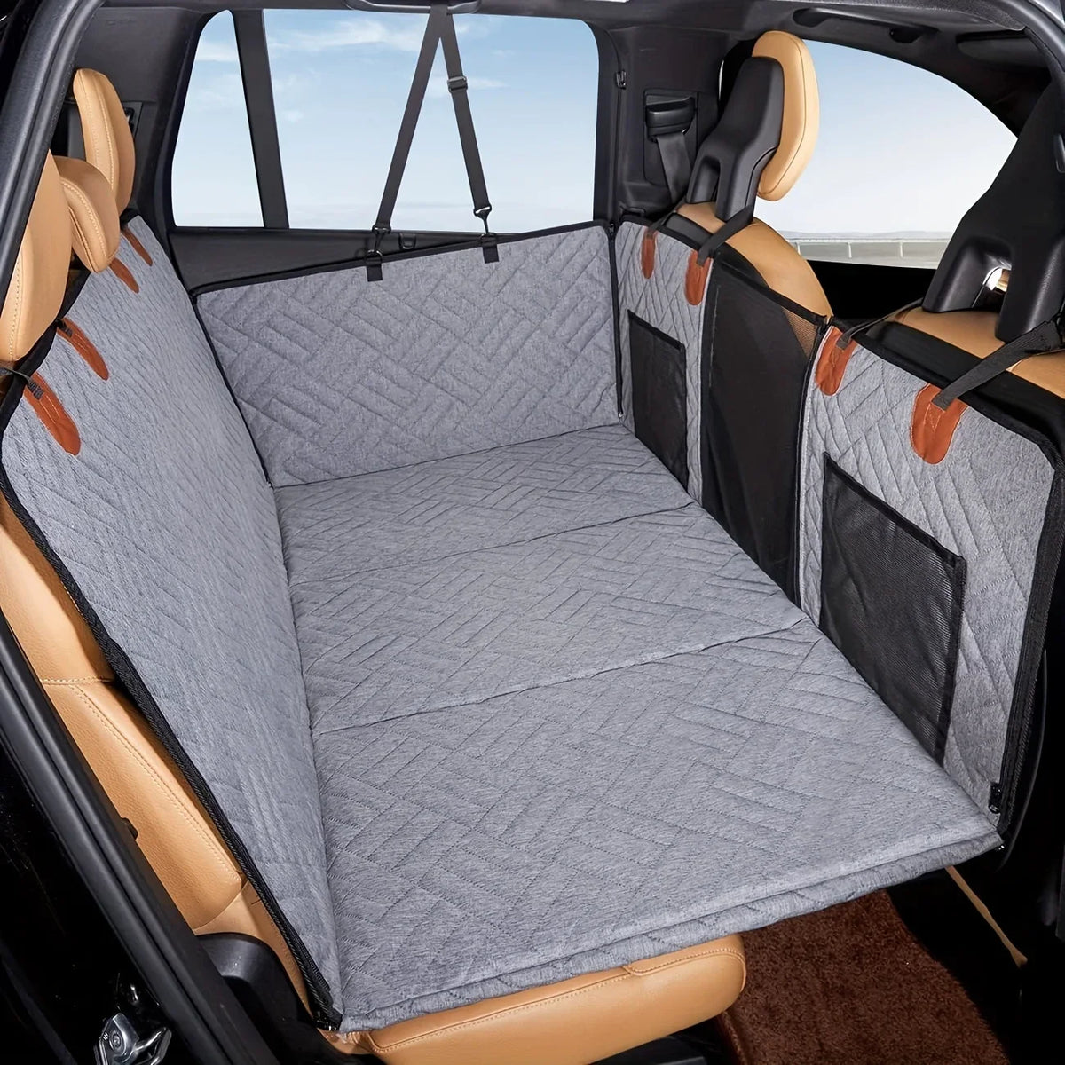 Dog Seat Cover Car Seat Cover For Pets,Waterproof Pet Seat Cover Hammock Scratch Proof Nonslip Durable Soft Pet Back Seat Covers