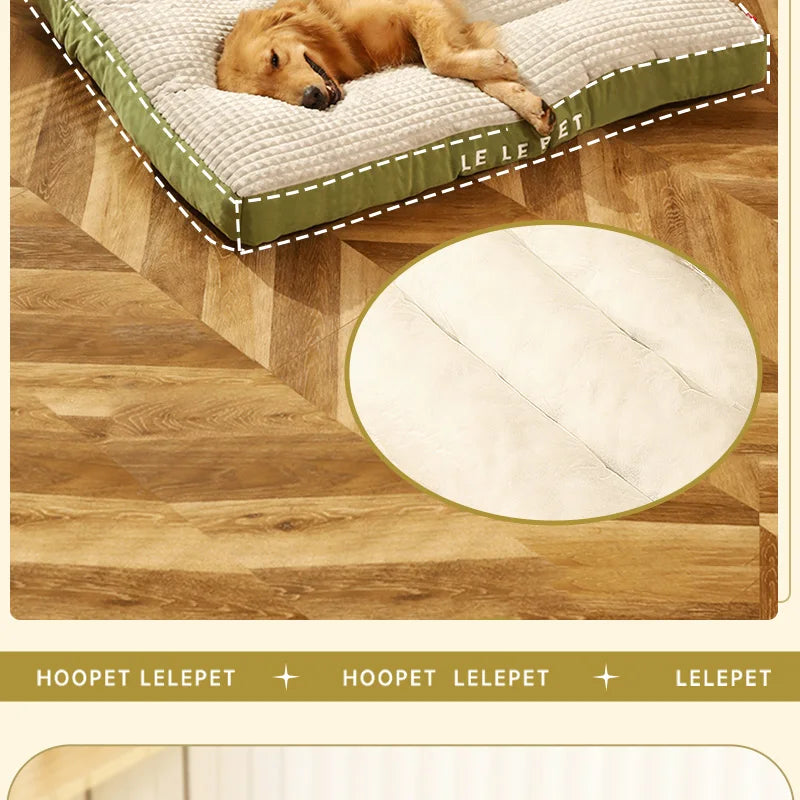 HOOPET Dogs Sleeping Bed Warm Soft Fleece Pet Blanket Detachable Cat Puppy Mat Cushion for Small Medium Large Dogs Pet Supplies