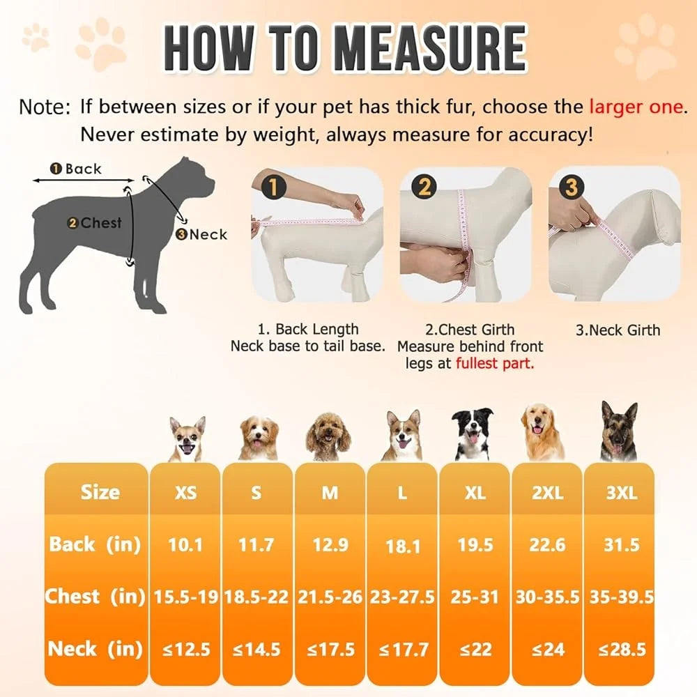 Dog Raincoat Adjustable Waterproof Jacket with Transparent Hood Reflective Straps Small Medium Large Dogs Puppies Rain Gear