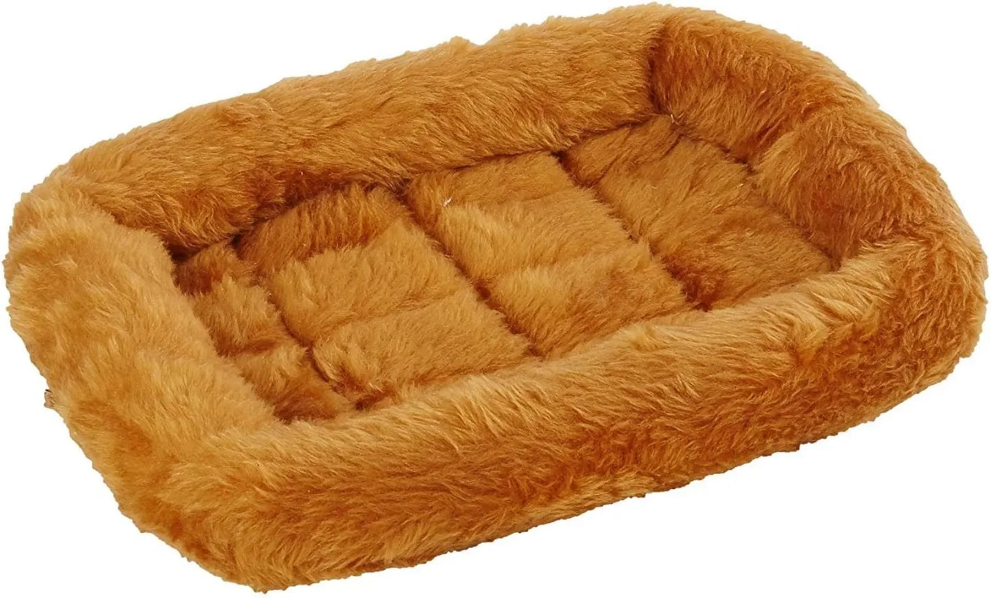 Pet Crate Bed Cinnamon Fur for Pets (40218-CN ﻿)