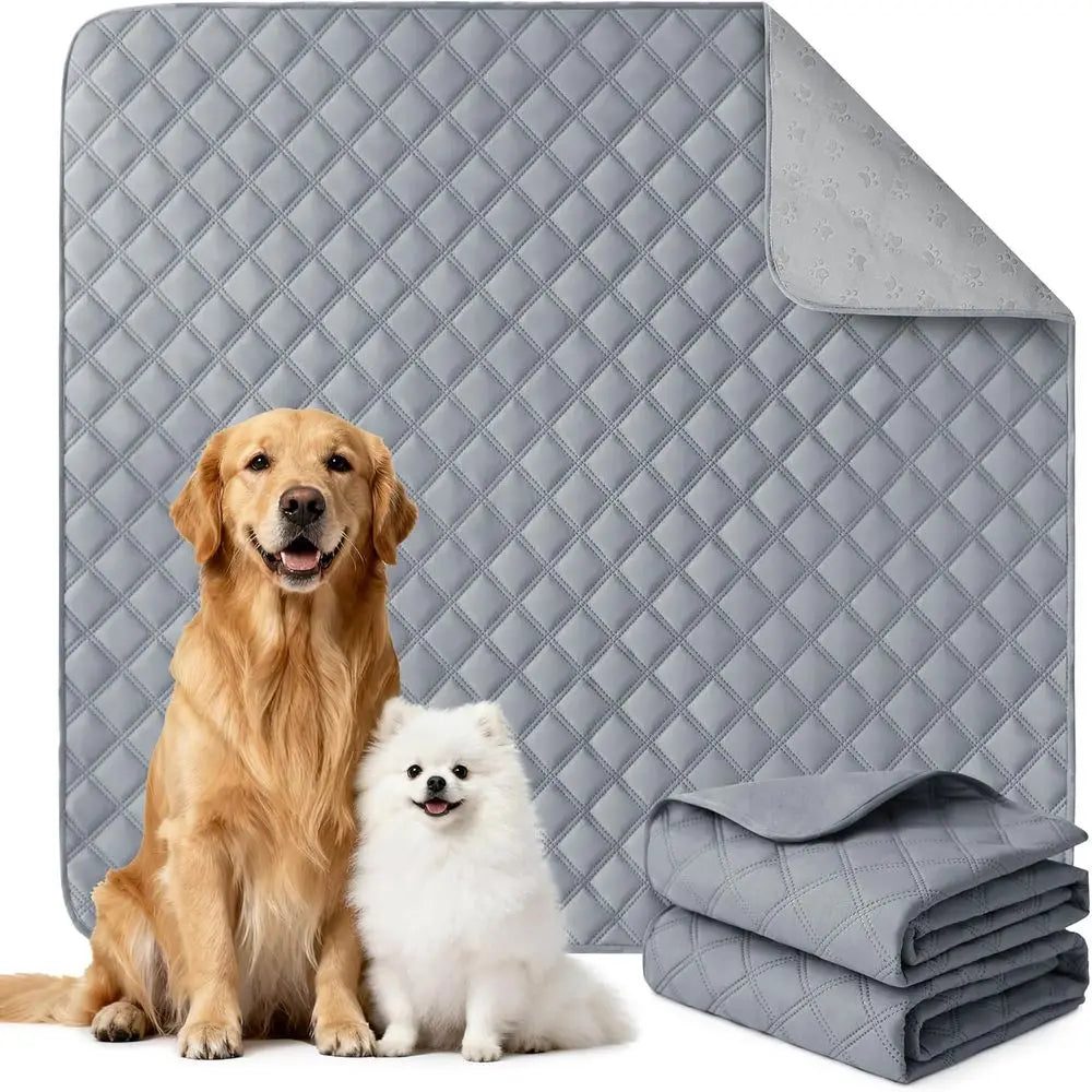 Reusable Washable Pee Pads Large/Extra Large 36'' x 41'' 2 Pack, Absorbent Pet Puppy Dog Training Pads Non-Slip, Waterproo Whein