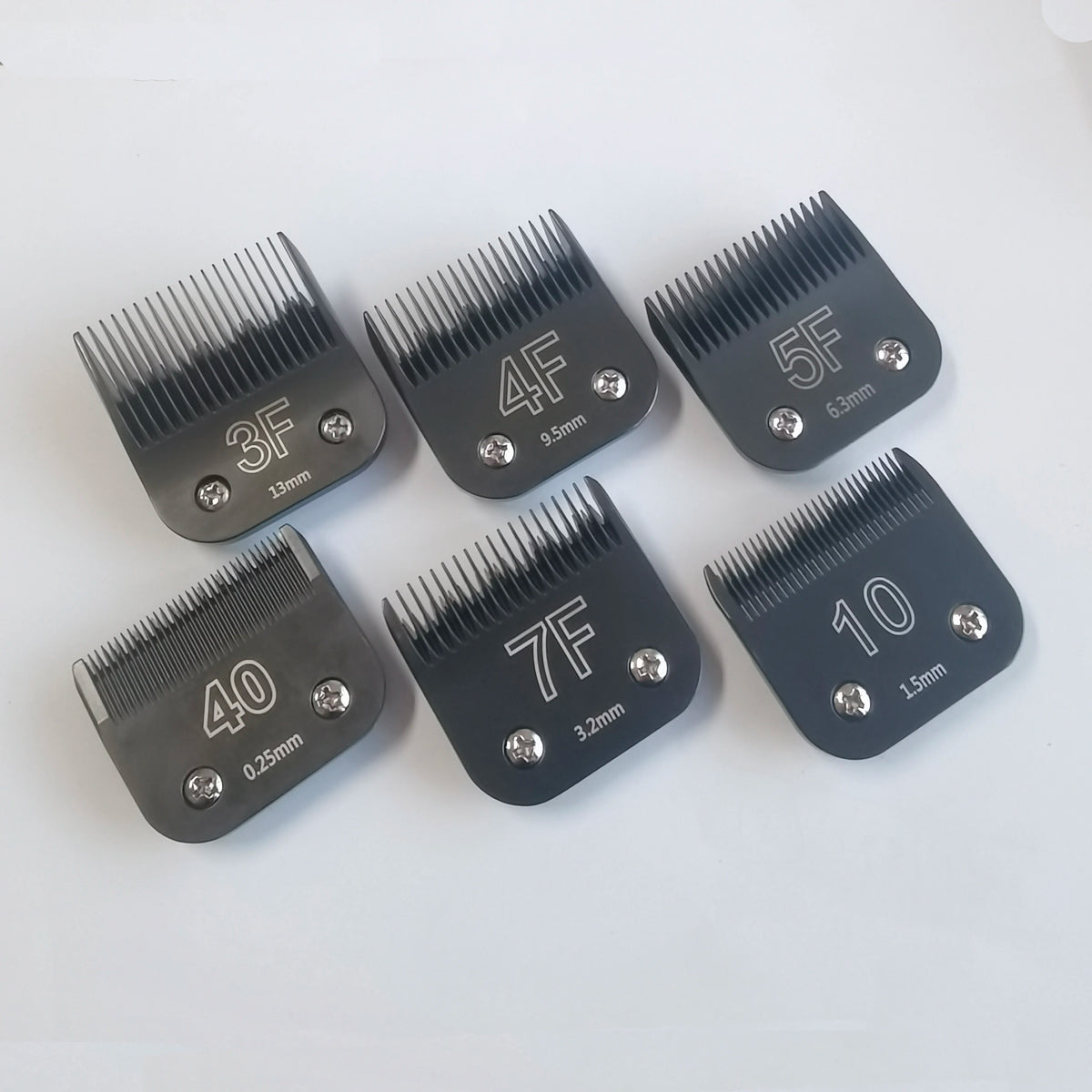 Sirreepet Professional Pet Clipper A5 Blade Black Color 3F/ 4F/ 5F/ 7F/ 10#/ 40#