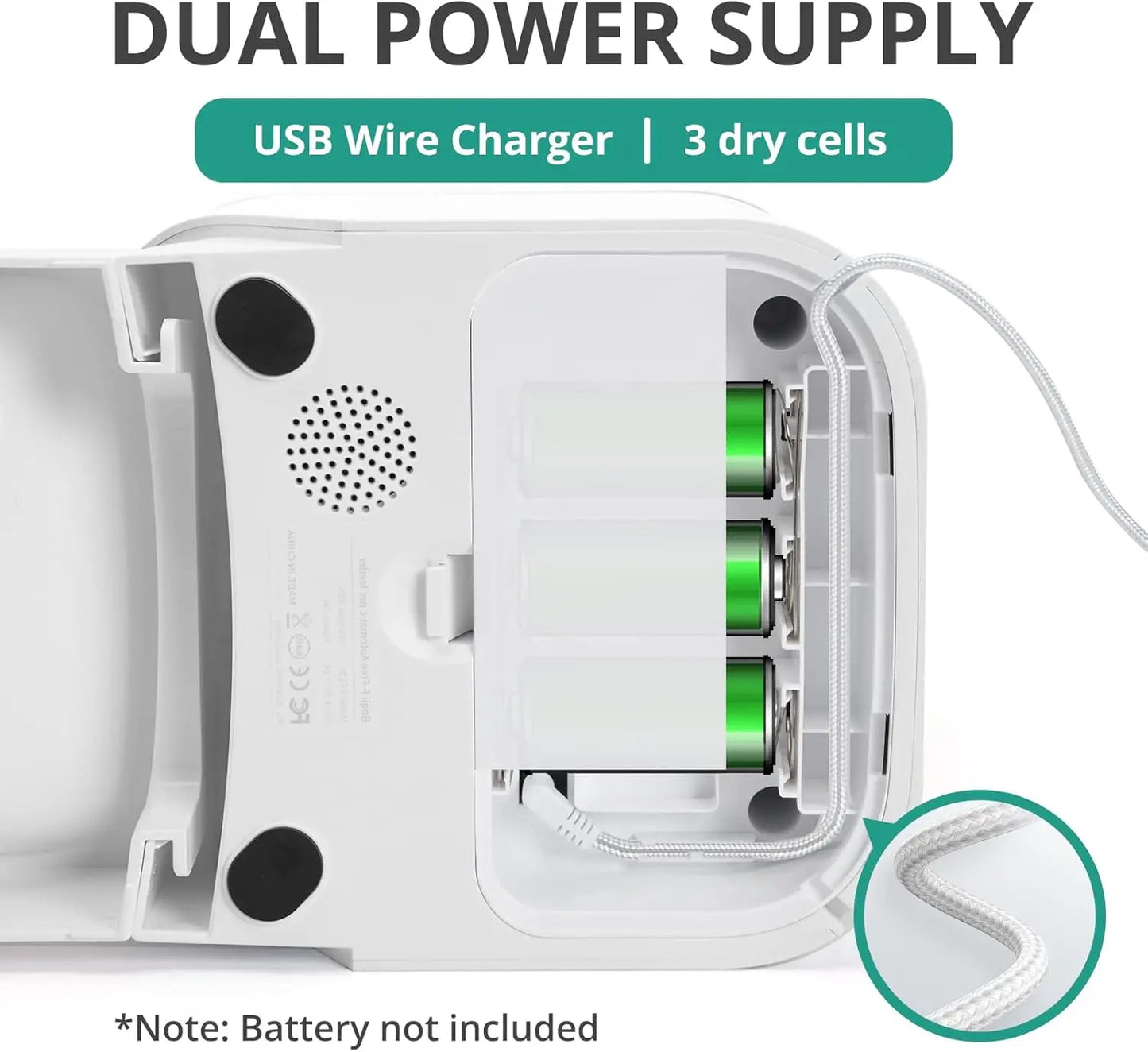 Automatic Cat Feeder, Timed Cat Feeder with APP Control, Dog Food Dispenser with Lock Lid, 30S Voice Recorder, 4L Pet Feeder