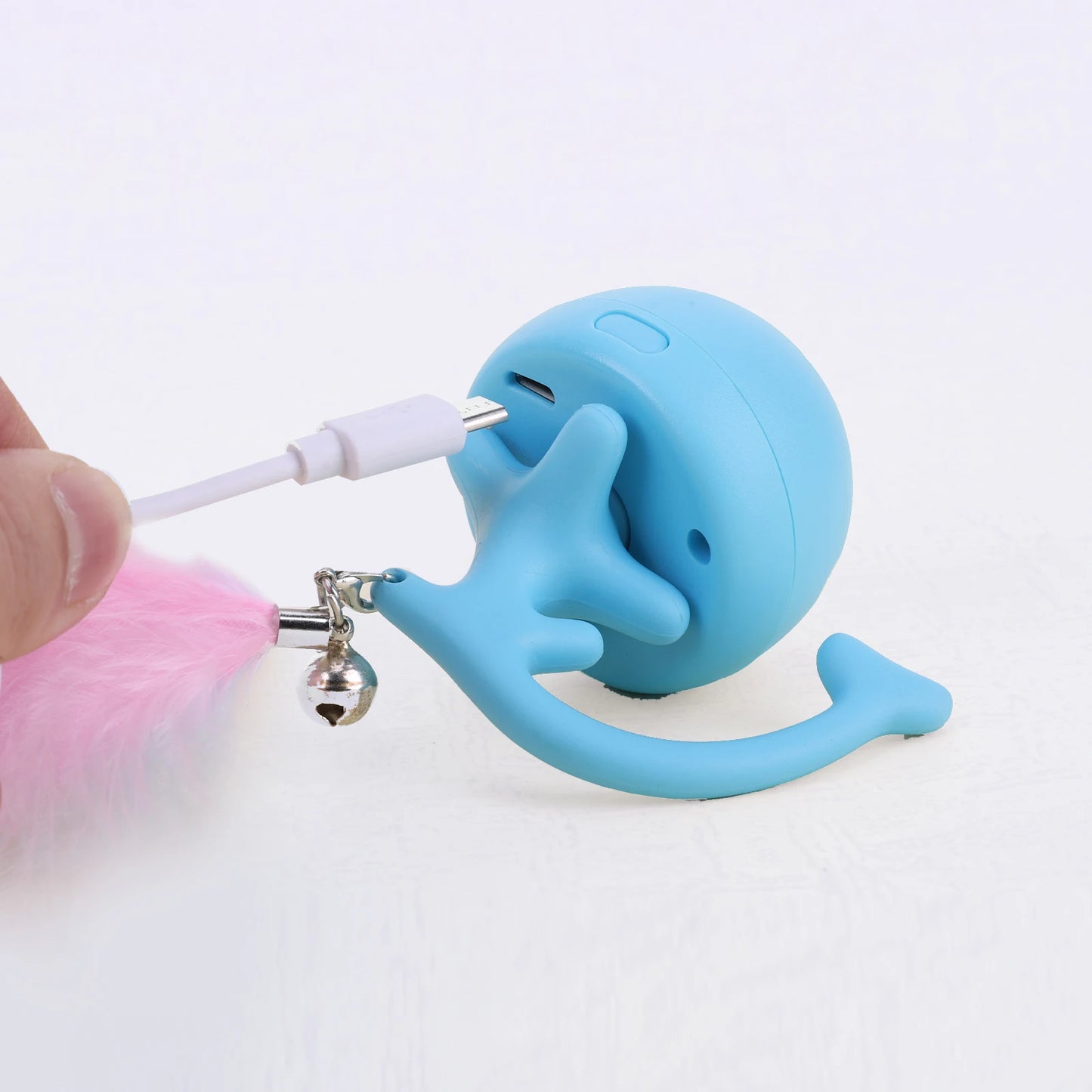 Interactive Cat Toy Reusable Motion Activate Chirping Cat Toy Mouse Catching Game for Pet Hide and Seek Game Accessories