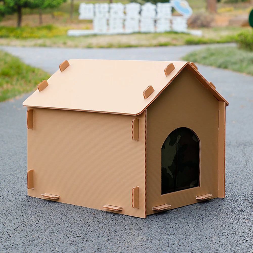Stray Cats House Outside Cat House Foldable Cat Outdoor House Collapsible Insulated Pet House for Indoor Outdoor Use