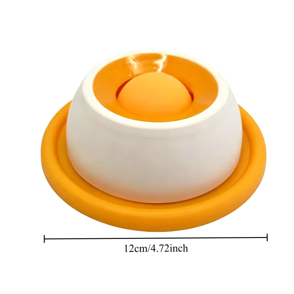 2026 New Non-Slip Pet Licking Bowl with Slow Food Design Educational Toy for Dogs/Cats Fun And Engaging Feeding Solution