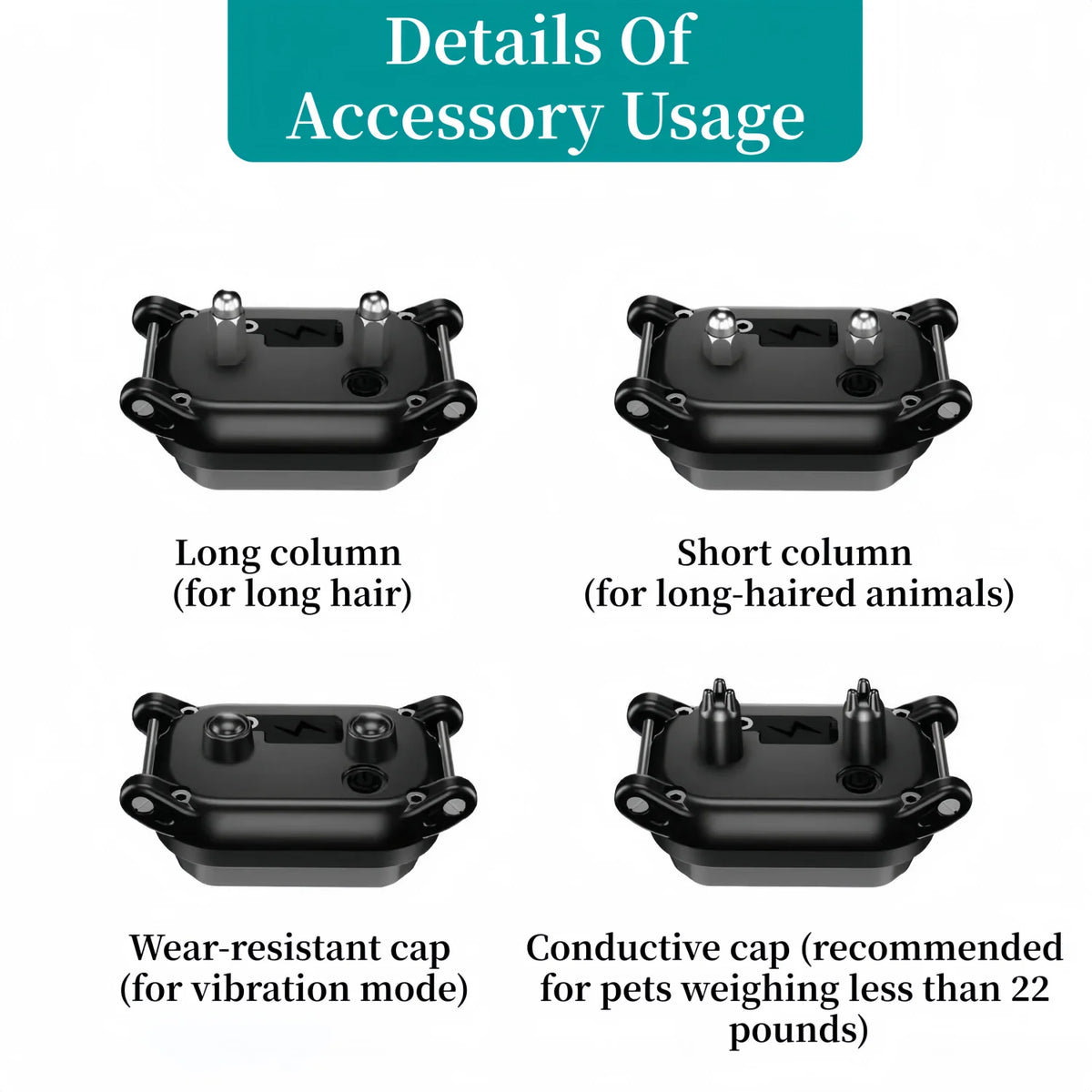 800m Digital Dog Training Collar Waterproof Rechargeable Remote Control Pet with LCD Display for All Size Shock Vibration Sound