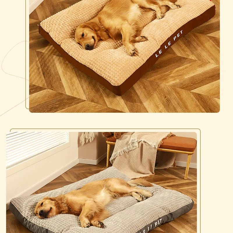 HOOPET Dogs Sleeping Bed Warm Soft Fleece Pet Blanket Detachable Cat Puppy Mat Cushion for Small Medium Large Dogs Pet Supplies
