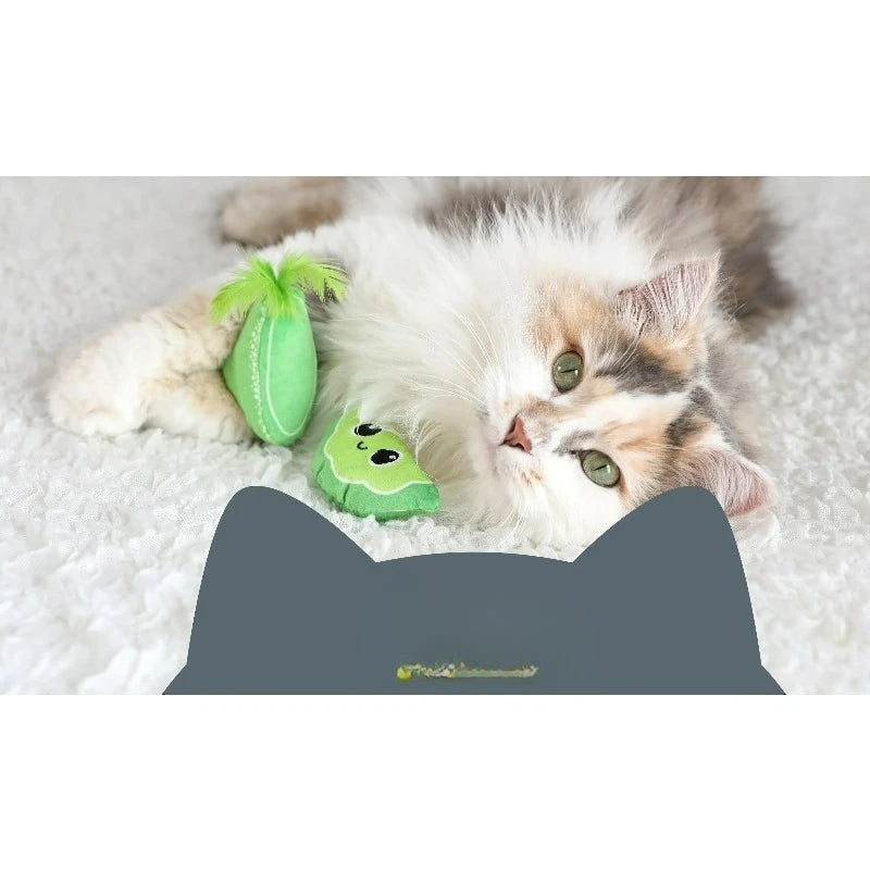 Mouse Hunter Catnip Interactive Plush Cat Toy, Gray, Pack of 1