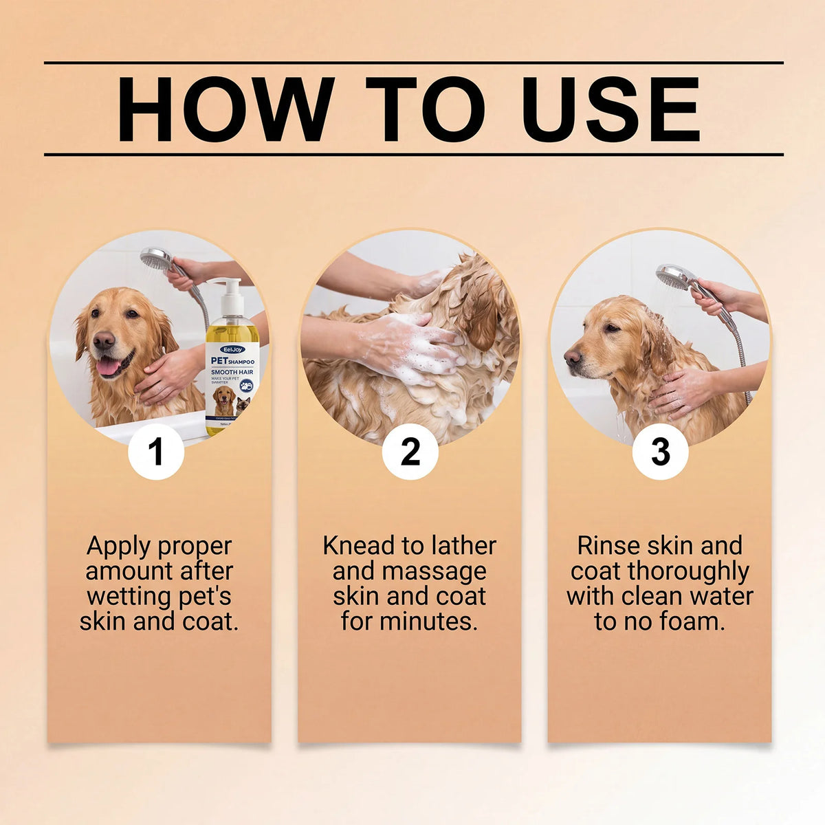 Dogs And Cats Shampoo Moisturizing For Sensitive Skin Ph Balanced Anti Dryness Dirt Removal Pets Cleaning Shampoo Conditioner