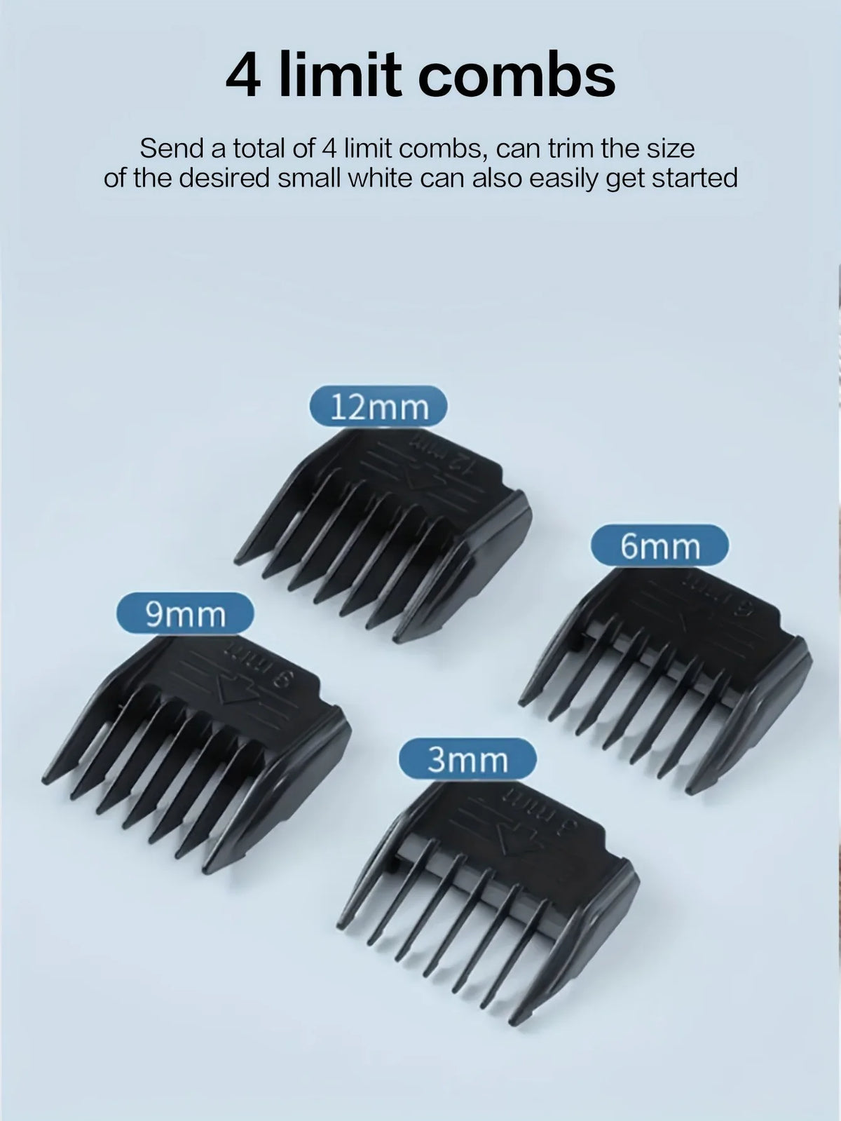Pet Hair Trimmer Kit Electric Precision Clippers Perfect for Professional Grooming at Home, Ideal for Dogs and Cats