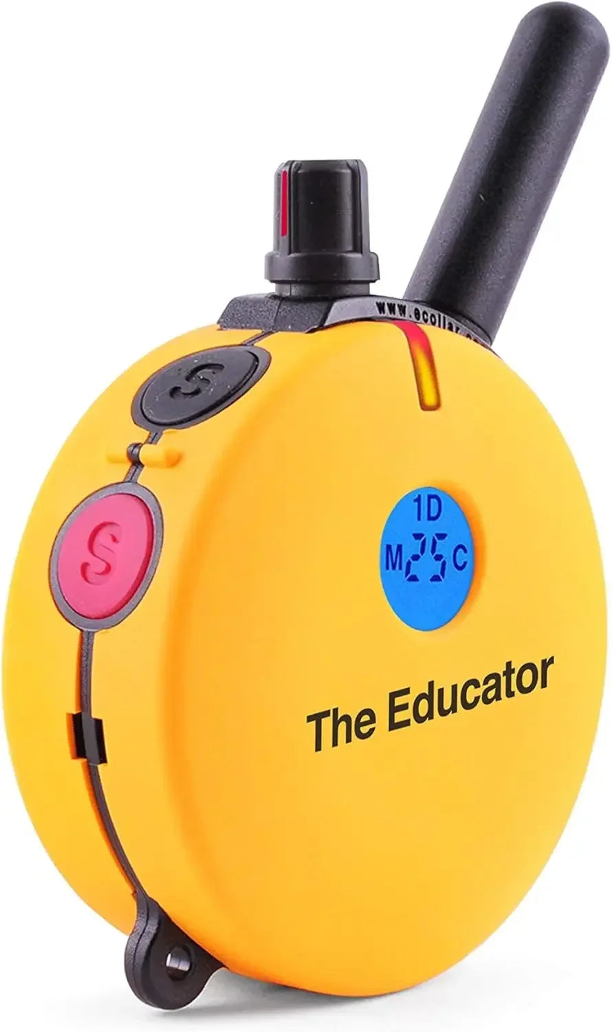 ET-400 E Collar for Dog Training with Remote - 3/4 Mile Range, Waterproof, 100 Blunt Stimulation Levels, Tone or Vibration Mode,