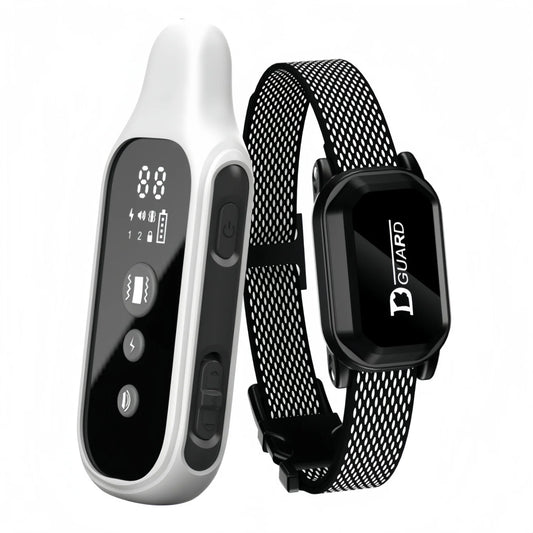 800m Digital Dog Training Collar Waterproof Rechargeable Remote Control Pet with LCD Display for All Size Shock Vibration Sound