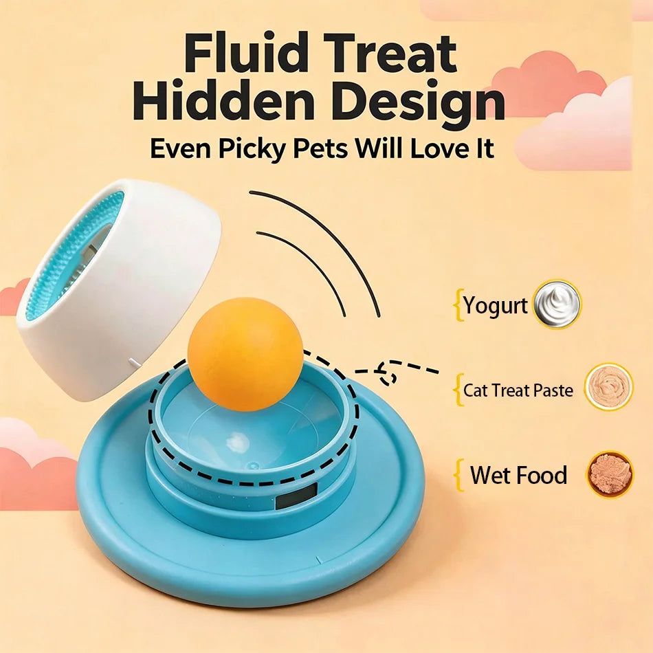 2026 New Non-Slip Pet Licking Bowl with Slow Food Design Educational Toy for Dogs/Cats Fun And Engaging Feeding Solution