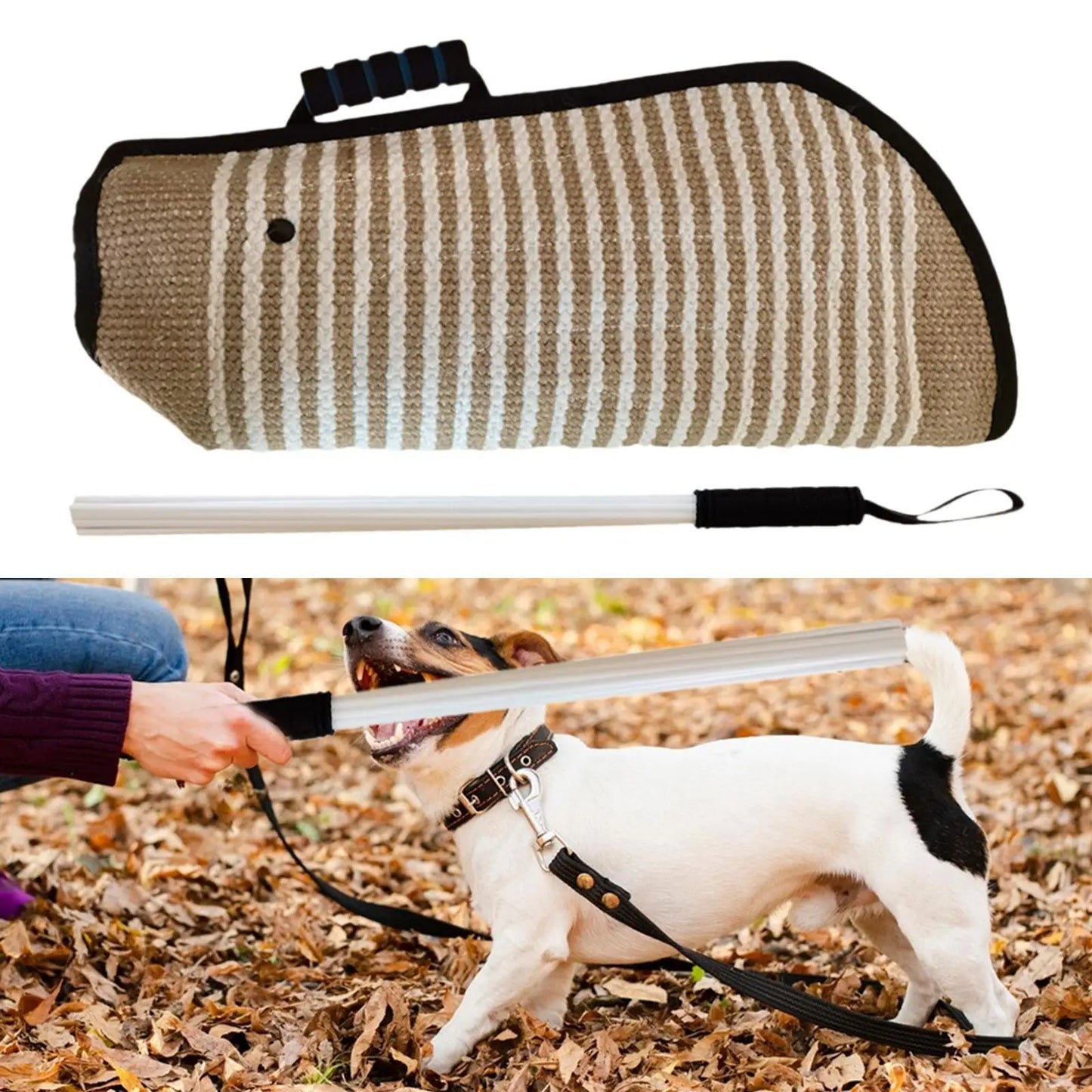 Dog Training Sleeves Puppy Biting Interactive Durable Professional Dogs Training Arm Protection for Work Dog Puppy Playing