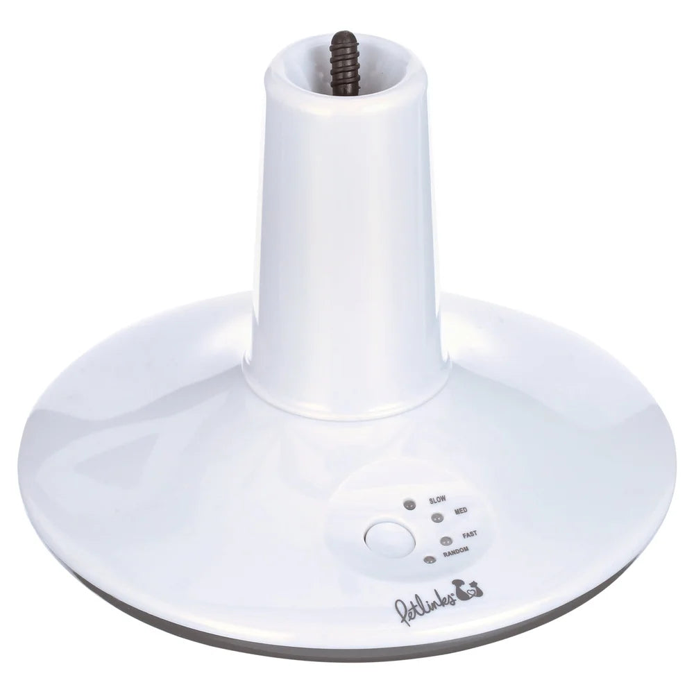 Electronic Motion Cat Toy Interactive Play Exercise Rechargeable Multi-Textured Prey Mimicking Interactive Cat Feathers Safe Fun