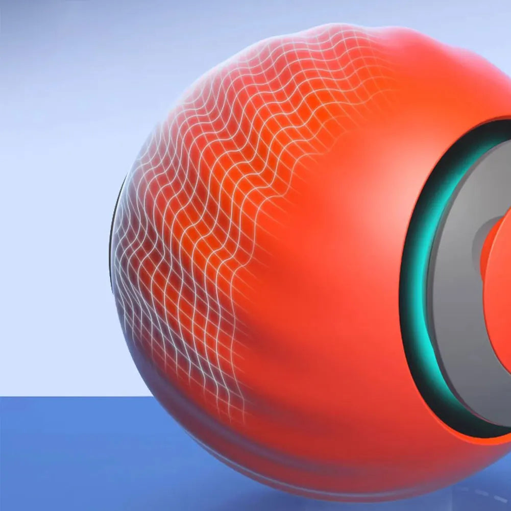 Automatic Moving Cat Toy Ball Smart Cat Toys Two Speed Adjustment Speedy Tail Cat Toy with Replacement Tail