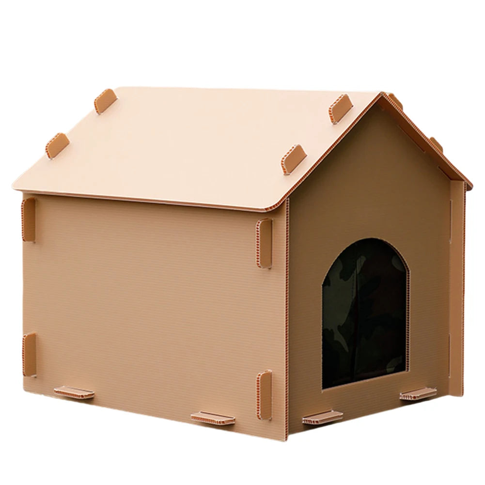 Stray Cats House Outside Cat House Foldable Cat Outdoor House Collapsible Insulated Pet House for Indoor Outdoor Use