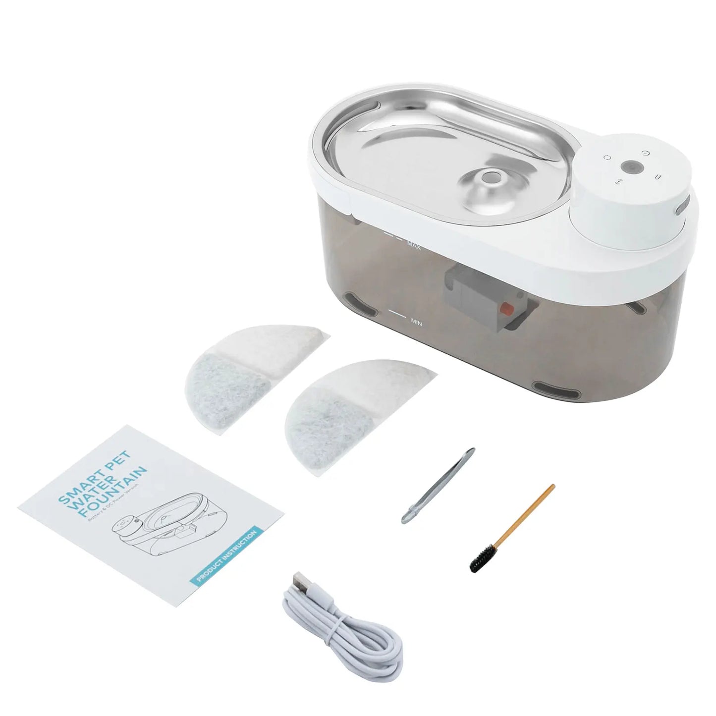 Pet Water Dispenser 5L|Automatic Cat Water Fountain with Filter Pump|Large Capacity Water Bowl for Cats and Dogs