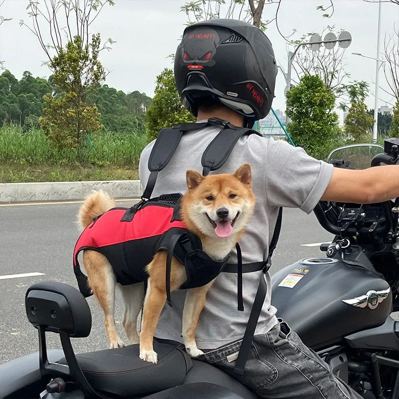 Pets Dog Strap Backpack Outdoor Travel Multi Functional Adjustable Dogs/Cat Strap Travel Supplies Perros Breathable Shoulder Bag