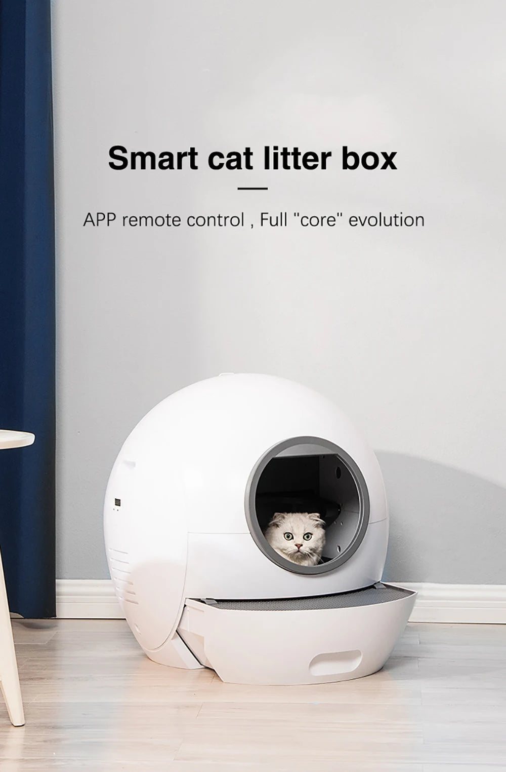 ELS PET Spaceship Cat Litter Box Trash Bag Eco-Friendly Pet Supplies for Cats Original Packaging