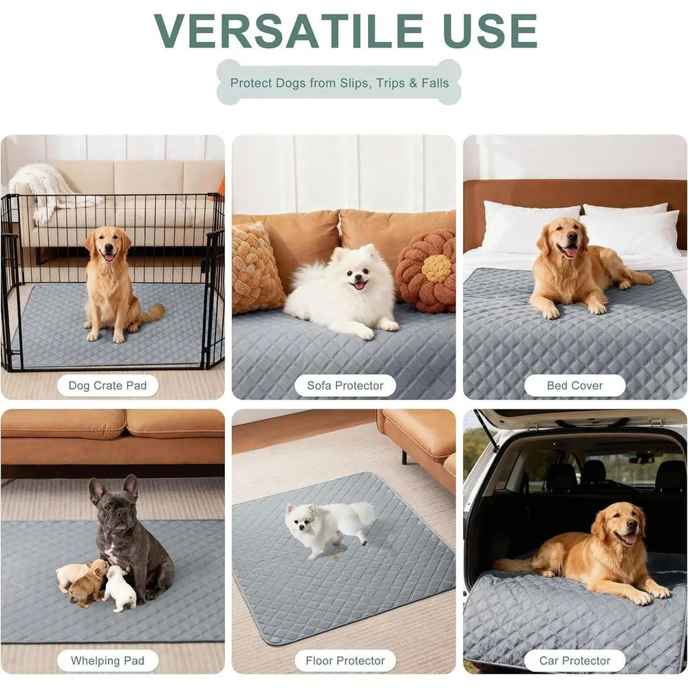 Reusable Washable Pee Pads Large/Extra Large 36'' x 41'' 2 Pack, Absorbent Pet Puppy Dog Training Pads Non-Slip, Waterproo Whein