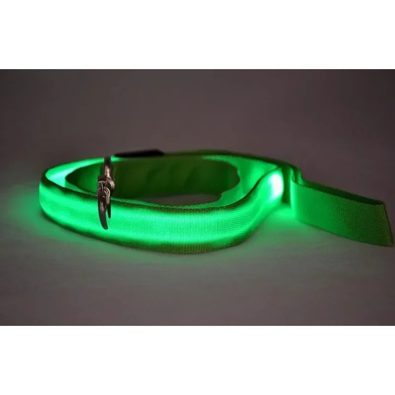 Flashing Leash Leash Rope Harness Collar Electronic Glowing Dog Light Dog LED Dog Pet Luminous Safety Up Accessories For Lead