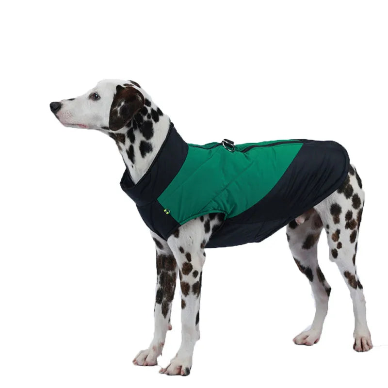 Large Dog Clothes for Small Medium Dogs Cat Winter Warm Puppy Vest Jacket French Bulldog Labrador Outdoor Windproof Pet Coat