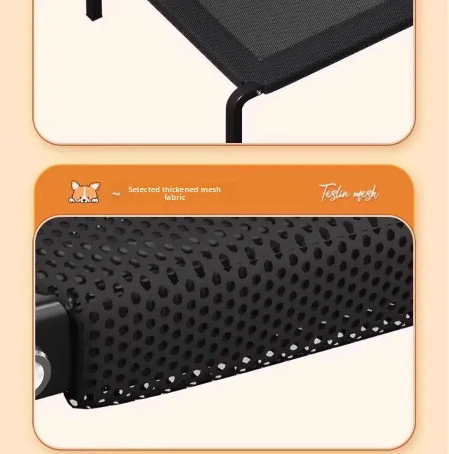 Outdoor Home Use Elevated Dog Bed All Season Durable Carry Moisture Proof Non-Sli Large Small Dogs Cat Bed Pet Accessories