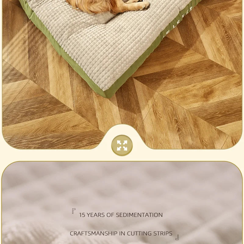 HOOPET Dogs Sleeping Bed Warm Soft Fleece Pet Blanket Detachable Cat Puppy Mat Cushion for Small Medium Large Dogs Pet Supplies