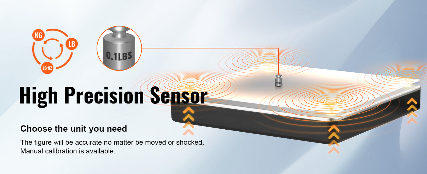 SucceBuy 440lbs Digital Shipping Scale with Timer Tare Function HD LCD Screen Portable Package Postal Scale for Home Post Office